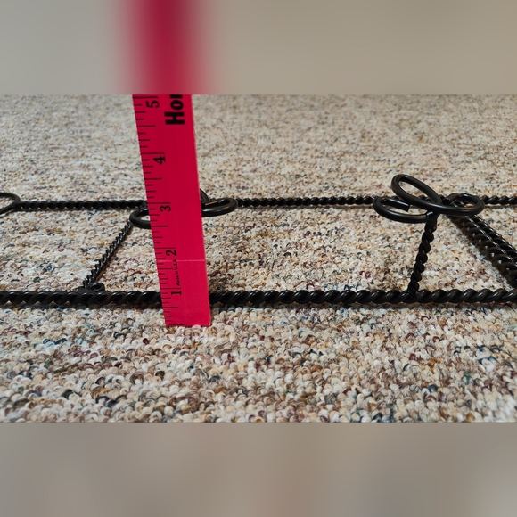 Home Decorators Black Wrought Iron Wall Hanging, 46 x 9.5 x 2.5 - Picture 6 of 7